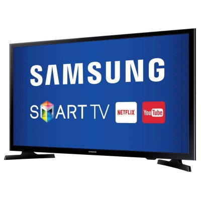produto Smart TV LED 43” Full HD Samsung 43J5200 com ConnectShare Movie, Screen Mirroring, Wi-Fi, Entrada HDMI e USB