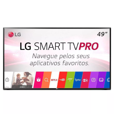 produto Smart Tv Led 49 Polegadas Lg 49lj551c Full Hd 2 Hdmi Wifi Us