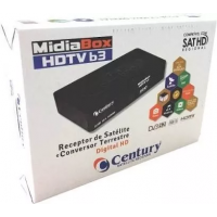 Receptor Midiabox Hdtv B3 Century C/ Conversor Digital