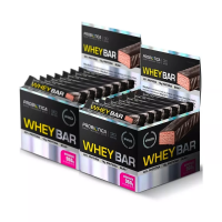 Combo 2x Whey Bar Caixa 24 Barras - Probiótica - Amendoim