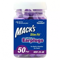 Protetor Auricular Mack's Earplug Slimfit 29db 50 Pares