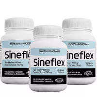 3x Sineflex 150caps - Power Supplements Termogenico