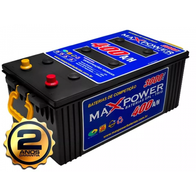 produto Bateria Max Power 400ah Auto Desempenho Estacionaria Maxpowe