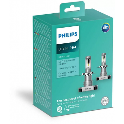 produto Par Lâmpada Philips Led Ultinon 6200k +160% Brighter Light