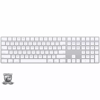Teclado Apple Magic Keyboard Alfa Numérico Sem Fio Original