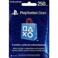 Cartão Psn Brasileira - Crédito De R$ 250 Playstation Store