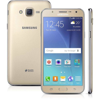 produto Smartphone Samsung Galaxy J7 Duos J700M/DS Dourado Dual Chip Android 5.1 4G Wi-fi Processador Octa-Core 1.5 Ghz Câmera 13MP