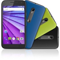 Smartphone Motorola Moto G 3ª Geração Colors HDTV XT1544 Preto Dual Chip Android 5.1.1 Lollipop Wi-Fi 4G Tela 5" + 2 Capas Traseiras