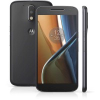 Smartphone Motorola Moto G4 XT1626 Preto Dual Chip 16GB Android Marshmallow 4G Wi-Fi com TV Integrada