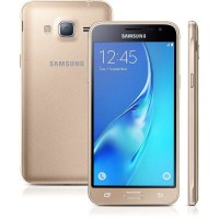 Smartphone Samsung Galaxy J3 SM-J320M/DS Dourado Dual Chip Android 5.1 Lollipop 3G Wi-Fi Processador Quad Core 1.5 Ghz
