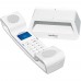 produto Telefone sem Fio Intelbras TS 8120 Branco com Identificador de Chamadas, Display Luminoso, Viva-voz e Agenda para 100 contatos