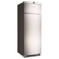 Freezer/Refrigerador Vertical Brastemp Flex 228 Litros Frost Free BVR28HR Inox