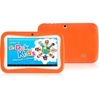 Tablet Infantil TabKids DL TP305 BLJ Branco com Capa Laranja