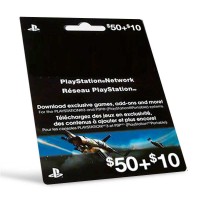 Playstation Network Card $50+$10 Cartão Psn Usa $60 Dólares